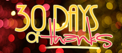 30daysofthanks